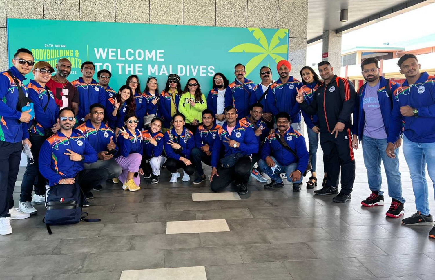 އޭޝިއަން ބޮޑީ ބިލްޑިން ޗެމްޕިއަންޝިޕަށް ޓީމުތައް ރާއްޖެ އައުން