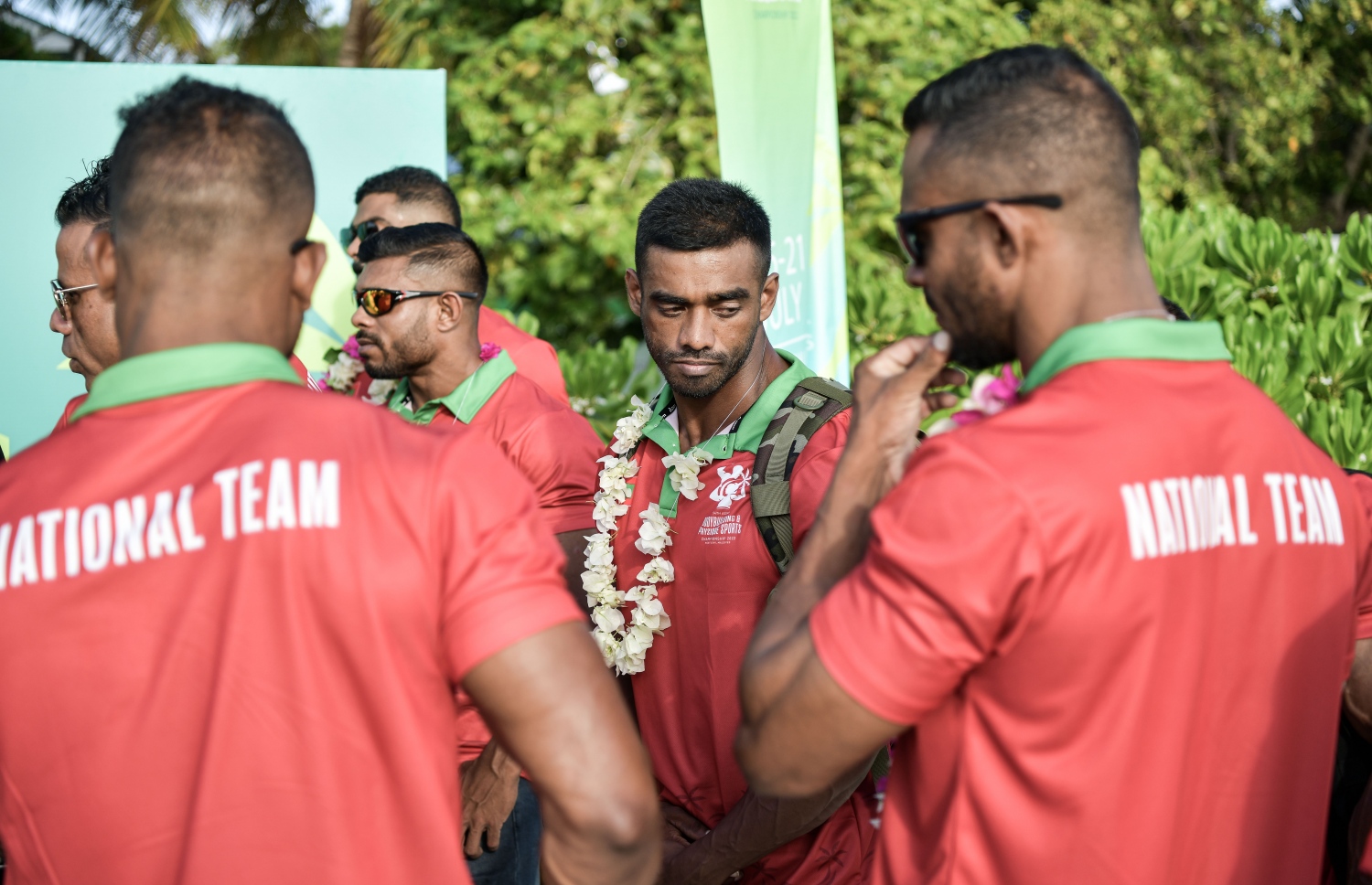 ދިވެހި ޓީމުގެ ބައެއް އެތުލީޓުން މިއަދު މާފުއްޓަށް އައިސް ބަނދަރު ސަރަހައްދުގައި: މުބާރާތުގައި ރާއްޖޭގެ އަމާޒކީ 10 މެޑަލް ހޯދުން --- ފޮޓޯ: ނިޝާން އަލީ | މިހާރު