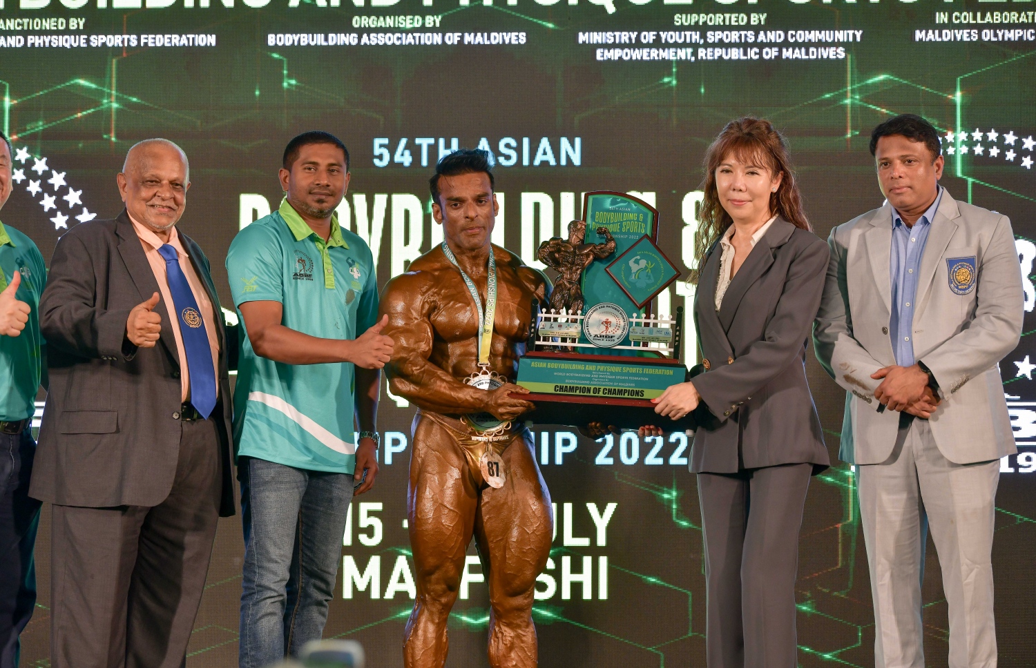 މިސްޓަ އޭޝިއާގެ މަގާމާއި އެއްވަނަ ޓީމުގެ މަގާމް އިންޑިއާ