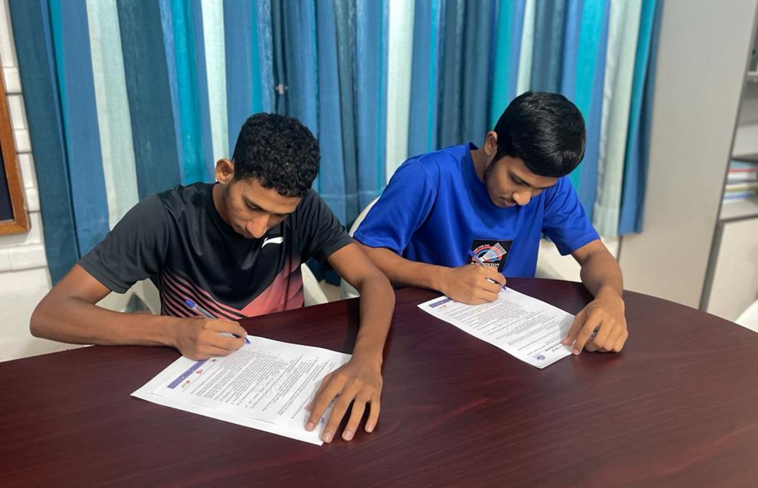 ޓްރޭނިން ފުރުސަތުގެ އެއްބަސްވުމުގައި ޒަޔާން އާއި ސާލިމް ސޮއި ކުރަނީ