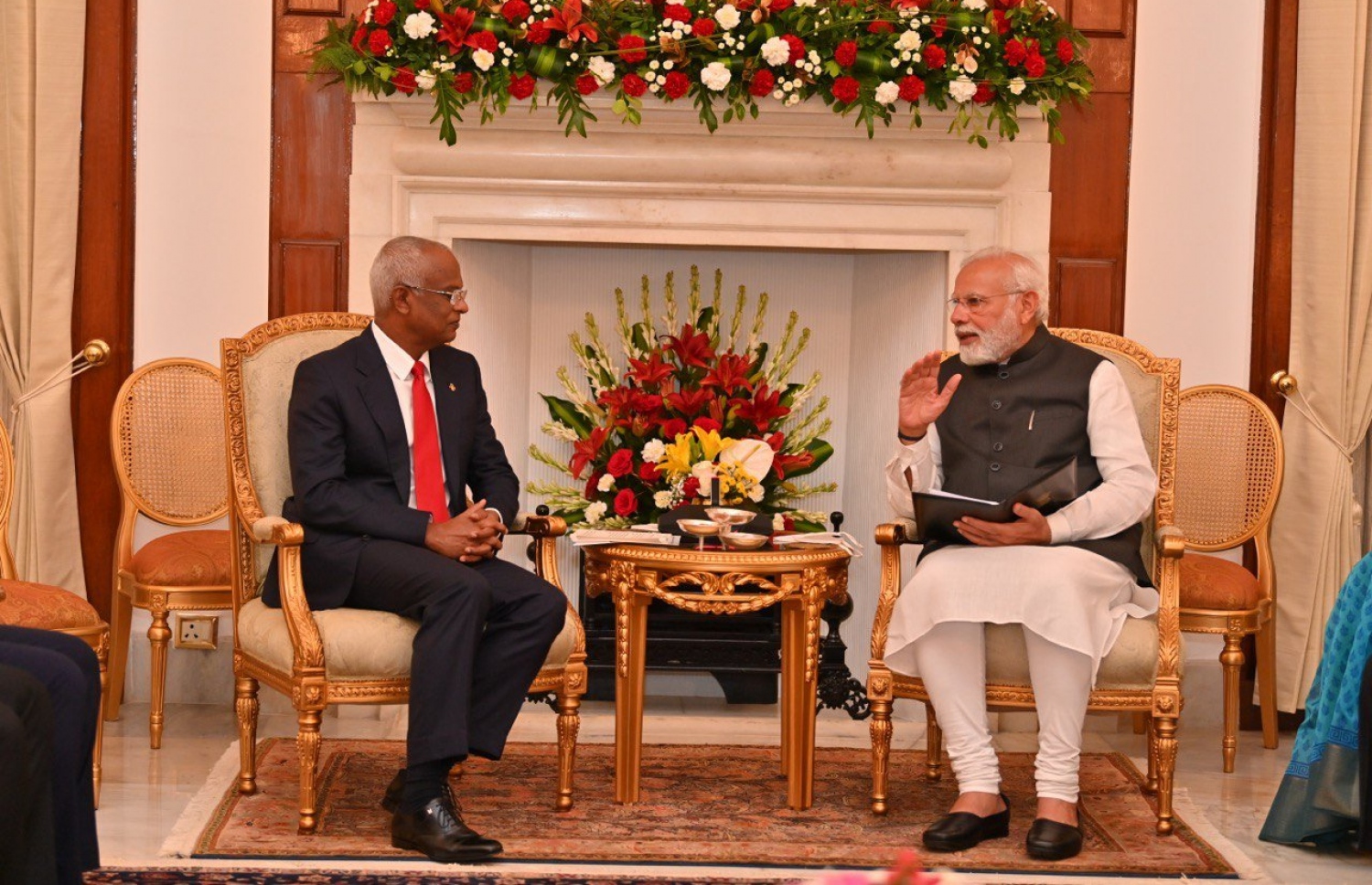 ރައީސް އިންޑިއާ އަށް ކުރައްވާ ރަސްމީ ދަތުރުފުޅު