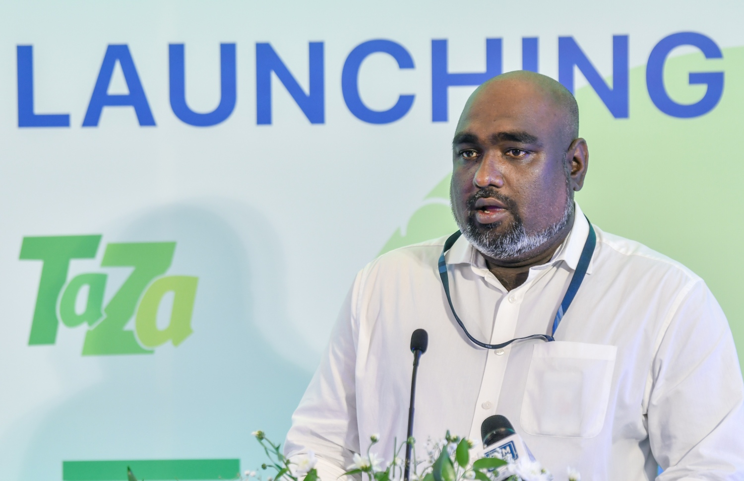 މިރޭގެ ރަސްމިއްޔާތުގައި އައިބީއެމްގެ އެމްޑީ އަންވަރު ވާހަކަދައްކަވަނީ. --- ފޮޓޯ: ފަޔާޒް މޫސާ | މިހާރު