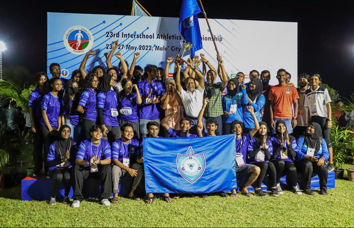 ކުޅިވަރުގެ ގިނަ ހަރަކާތްތަކެއްގައި ބައިވެރިވެ، ިނަ ކާމިޔާބީތަކެއް އެ ސްކޫލުން ދަނީ ހޯދަމުން. ފޮޓޯ: ވީއައިއެޗްއެސް