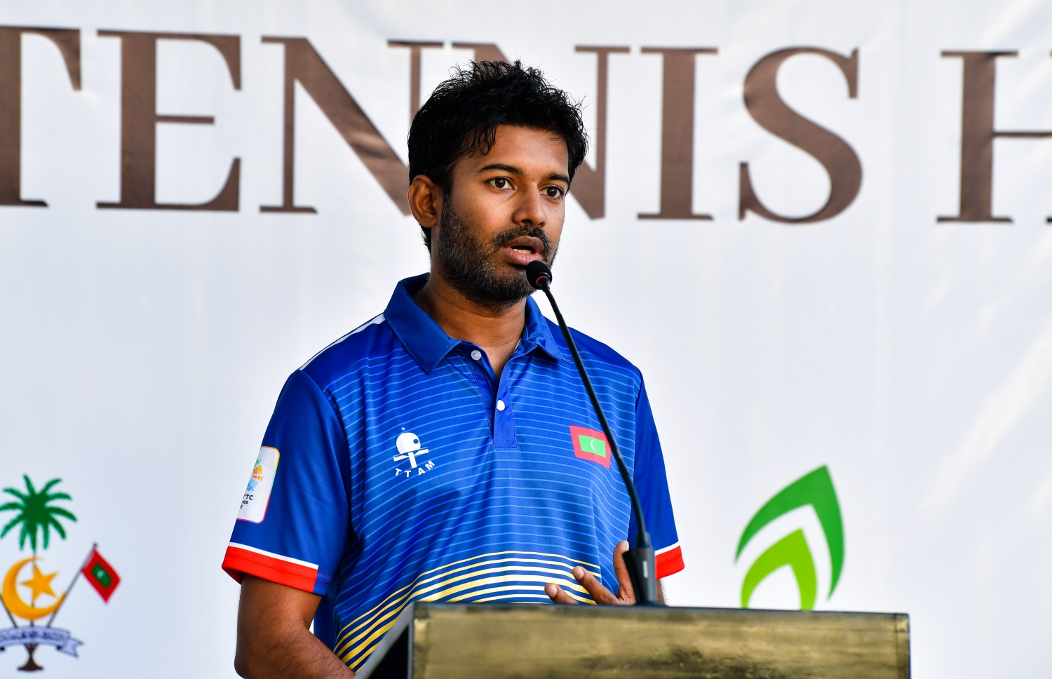 ފުވައްމުލަކު ޓީޓީ ހޯލް ހުޅުވުމުގެ ރަސްމިއްޔާތުގައި ޝިއުރީ ވާހަކަ ދައްކަވަނީ: އައްޑޫގައި ތިތީ ސެންޓަރެއް ގާއިމު ކުރުމުގެ މަސައްކަތުގައި އޭނާ މިހާރު ހުންނެވީ އައްޑޫގައި --- ފޮޓޯ: ރައީސް އޮފީސް