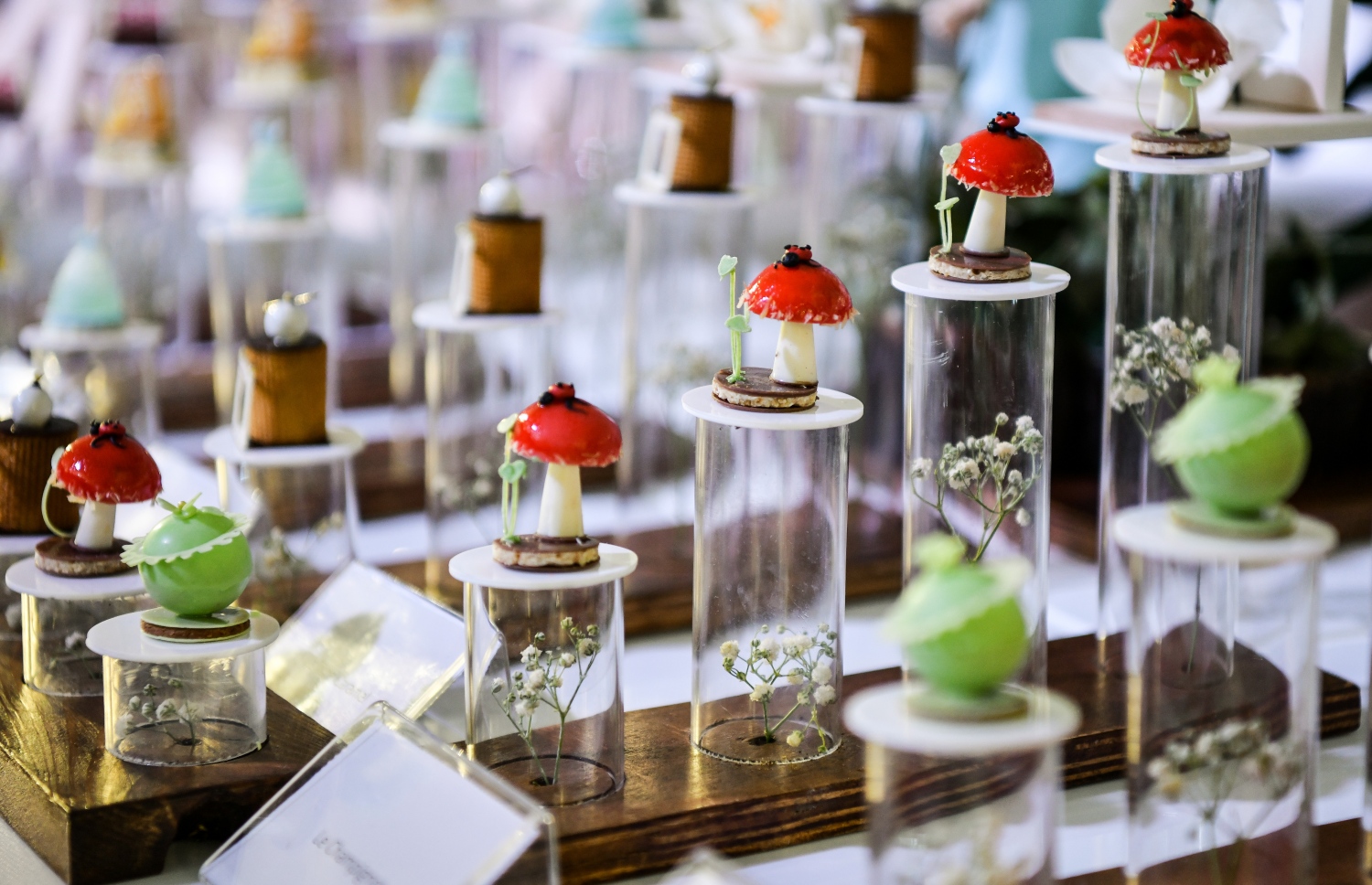 ރާއްޖޭގައި ބާއްވާ ފުޑް އެންޑް ހޮސްޕިޓައިލިޓީ އޭޝިއާ މޯލްޑިވްސް ފެއާގެ ކަލިނަރީ ޗެލެންޖުގައި ތައްޔާރުކޮށްފައިވާ ބައެއް ތަކެތި، މި އަހަރުގެ ހޮސްޕިޓަލިޓީ އެކްސްޕޯގައި ޖުމްލަ 81 ކުންފުންޏަކުން ބައިވެރިވި --. ފޮޓޯ: ނިޝާން އަލީ/މިހާރު