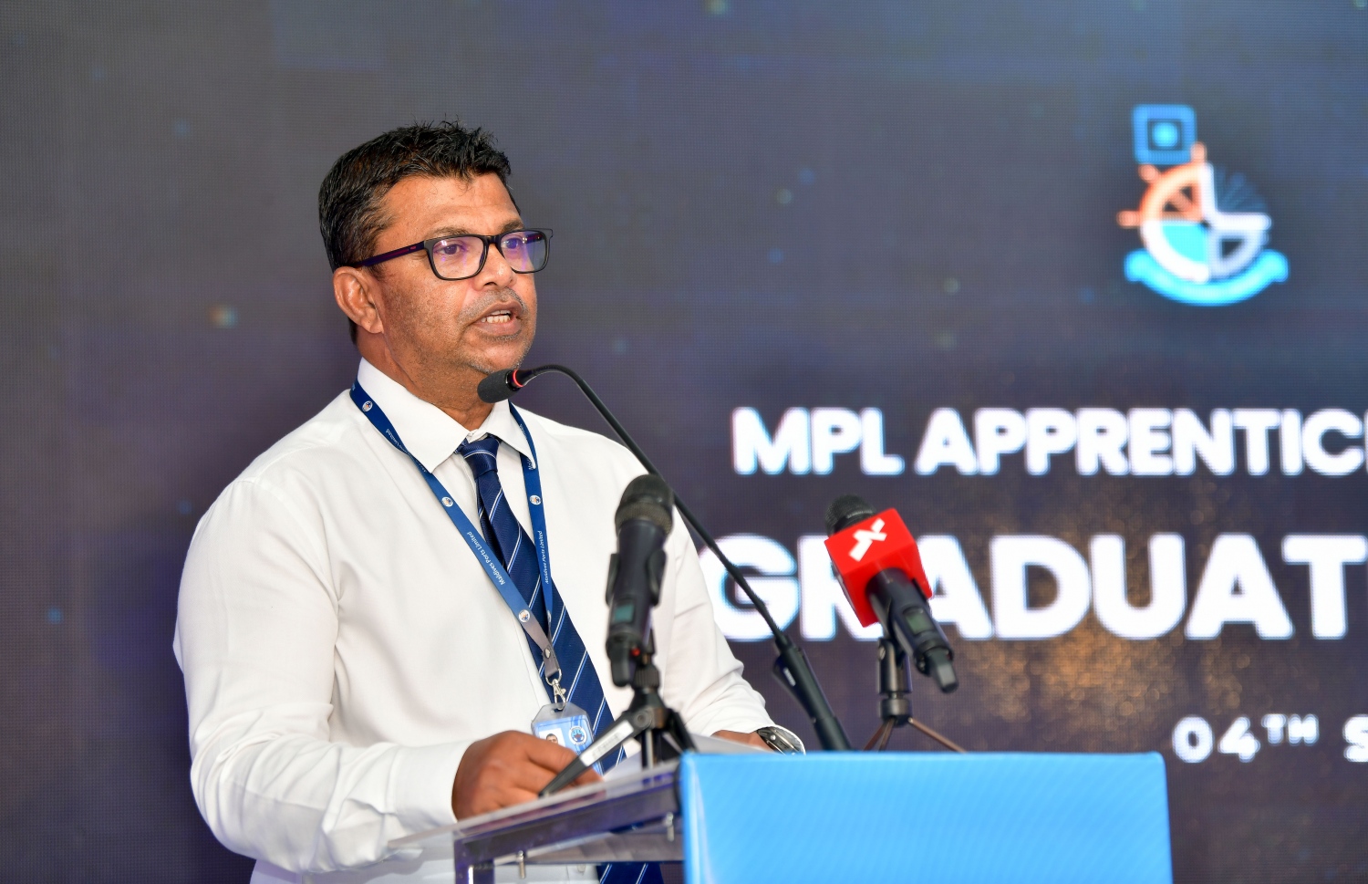 އެމްޕީއެލްގެ ސީއީއޯ ޝާހިދު އަލީ ވާހަކަދައްކަވަނީ. އޭނާ ވިދާޅުވީ، މި ޕްރޮގްރާމަކީ އެކުންފުނިން ޒުވާނުންނަށް ހިންގާ މުހިއްމު ޕްރޮގްރާމެއް ކަމަށް--ފޮޓޯ:މިހާރު