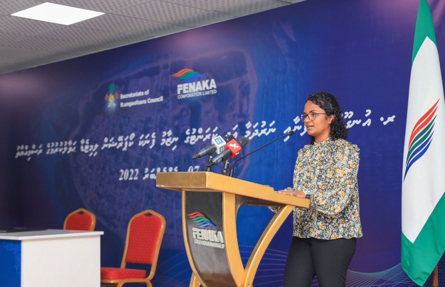 އެންވަޔަރަމެންޓް މިނިސްޓަރު އައިމިނަތު ޝައުނާ އިއްޔެ ރަސްމިއްޔާތުގައި ވާހަކަދަކަވަނީ: އިޔާދަކުރަނިވި ހަކަތައިގެ މުހިންމުކަން ފާހަގަކުރެއްވި.