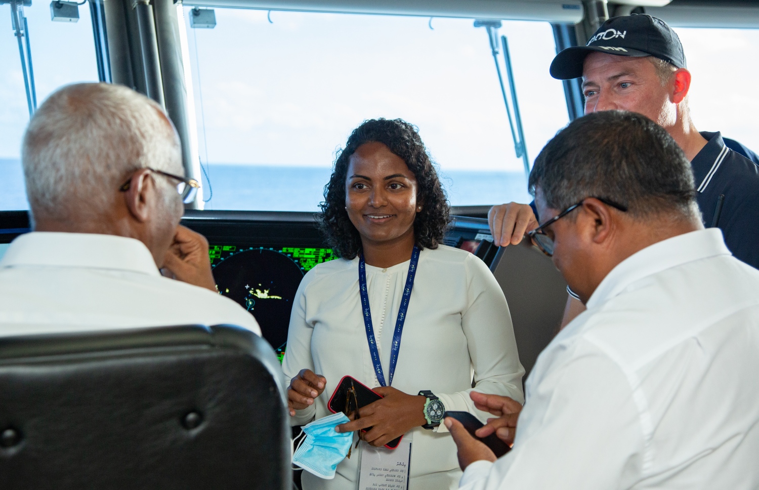 ކުރީގެ ތިމާވެއްޓާ ބެހޭ މިނިސްޓަރު އައިމިނަތު ޝައުނާ.-- ފޮޓޯ: ނެކްޓަން