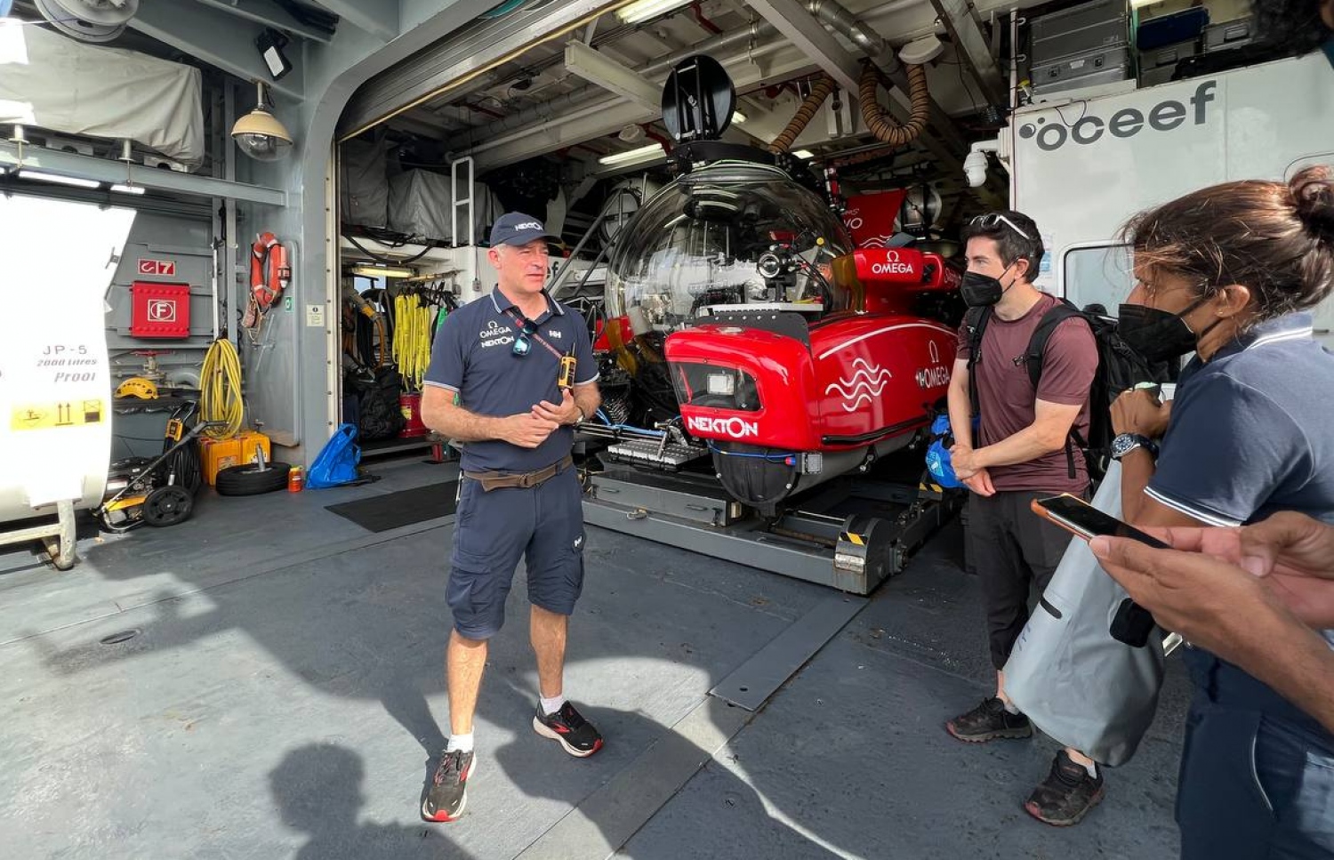 ނެކްޓަން މިޝަންގެ ޑައިރެކްޓަރު އޮލިވާ ސްޓީޑްސް އޮޑެސީއާ ބެހޭގޮތުން ވާހަކަދައްކަވަނީ: އޭނާ ވިދާޅުވި ގޮތުގައި އެ އުޅަނދަކީ ދިގު ތާރީހެއް އޮތް އަދި ކަނޑުގެ ދިރާސާކުރުމަށް ބޭނުންވާ ފުރިހަމަ ވަސީލަތައް ހުރި އުޅަނދެއް -- ފޮޓޯ: މިހާރު