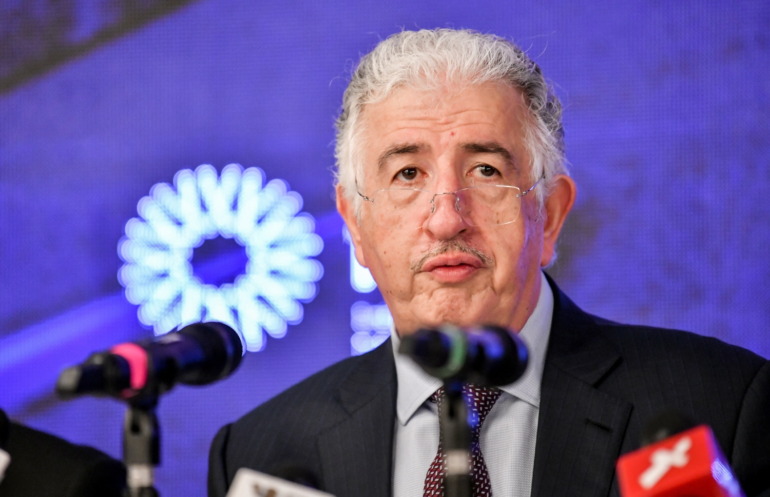 އައިޓީސީއެފްސީގެ ސީއީއޯ އެންގް ހާނި ސަލީމް މިއަދުގެ ރަސްމިއްޔާތުގައި ވާހަކަ ދައްކަވަނީ.---ފޮޓޯ: ފަޔާޒު މޫސާ| މިހާރު