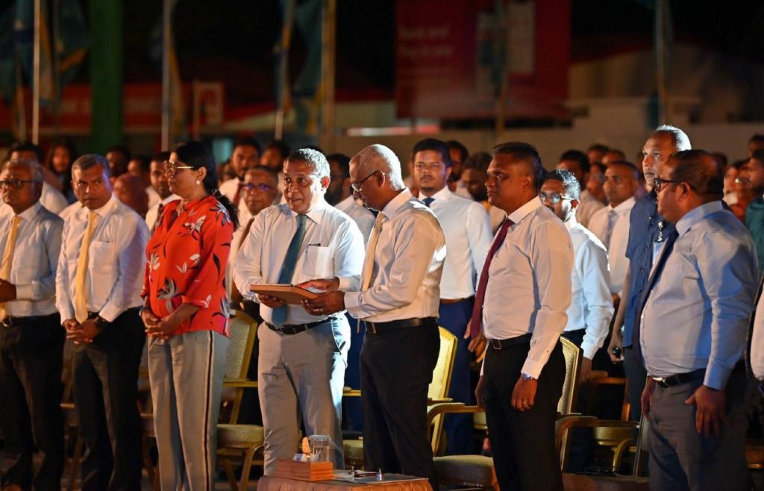 ބޮޑުތިލަދުންމަތި ގުޅާލުމުގެ މަޝްރޫއު ރައީސް އިފްތިތާހްކޮށްދެއްވަނީ. -- ފޮޓޯ: ރައީސް އޮފީސް