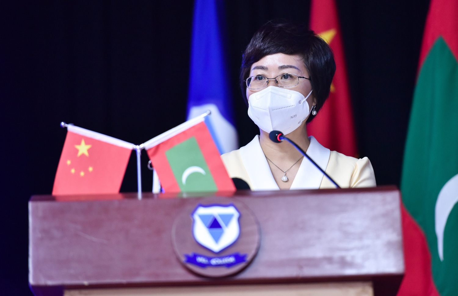 ޗައިނާގެ ސަފީރު މިއަދުގެ ރަސްމިއްޔާތުގައި ވާހަކަދައްކަވަނީ ---ފޮޓޯ: ފަޔާޒް މޫސާ | މިހާރު