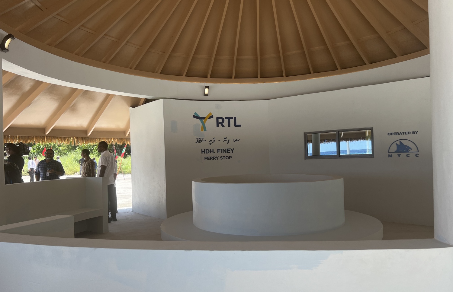 ފިނޭގެ ބަނދަރުގައި ހަދާފައިވާ އާރުޓީއެލްގެ ފެރީ ޓާމިނަލް: ދަތުރުފަތުރުގައި ވެސް މި ރަށަށް ވަނީ ލުއި ފަސޭހަކަން ލިބިފައި.