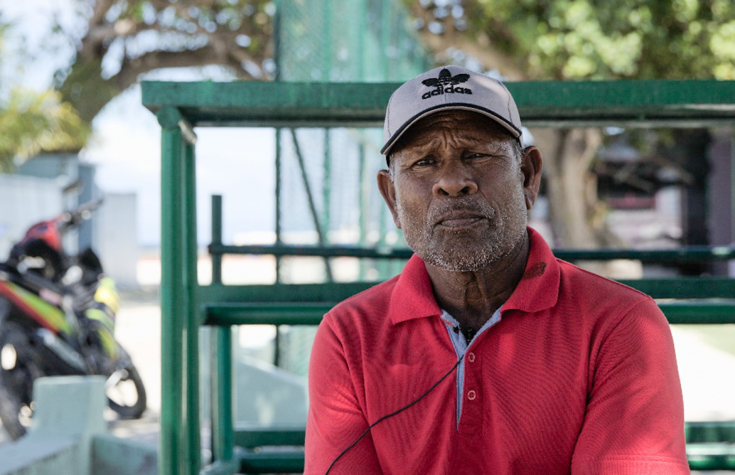 ޝަމްހާގެ ބައްޕަ ޔޫސުފް ނައީމް: ޔޫސުފް ބުނީ އޭނާ ހުރީ ޝަމްހާ ކުރިއަށްދާން ބޭނުންހާ ހިނދެއްގައި އެކަމަށް ކުރަން ޖެހުނު މަސައްކަތެއް ކުރަން ކަމަށް -- ފޮޓޯ: މިހާރު