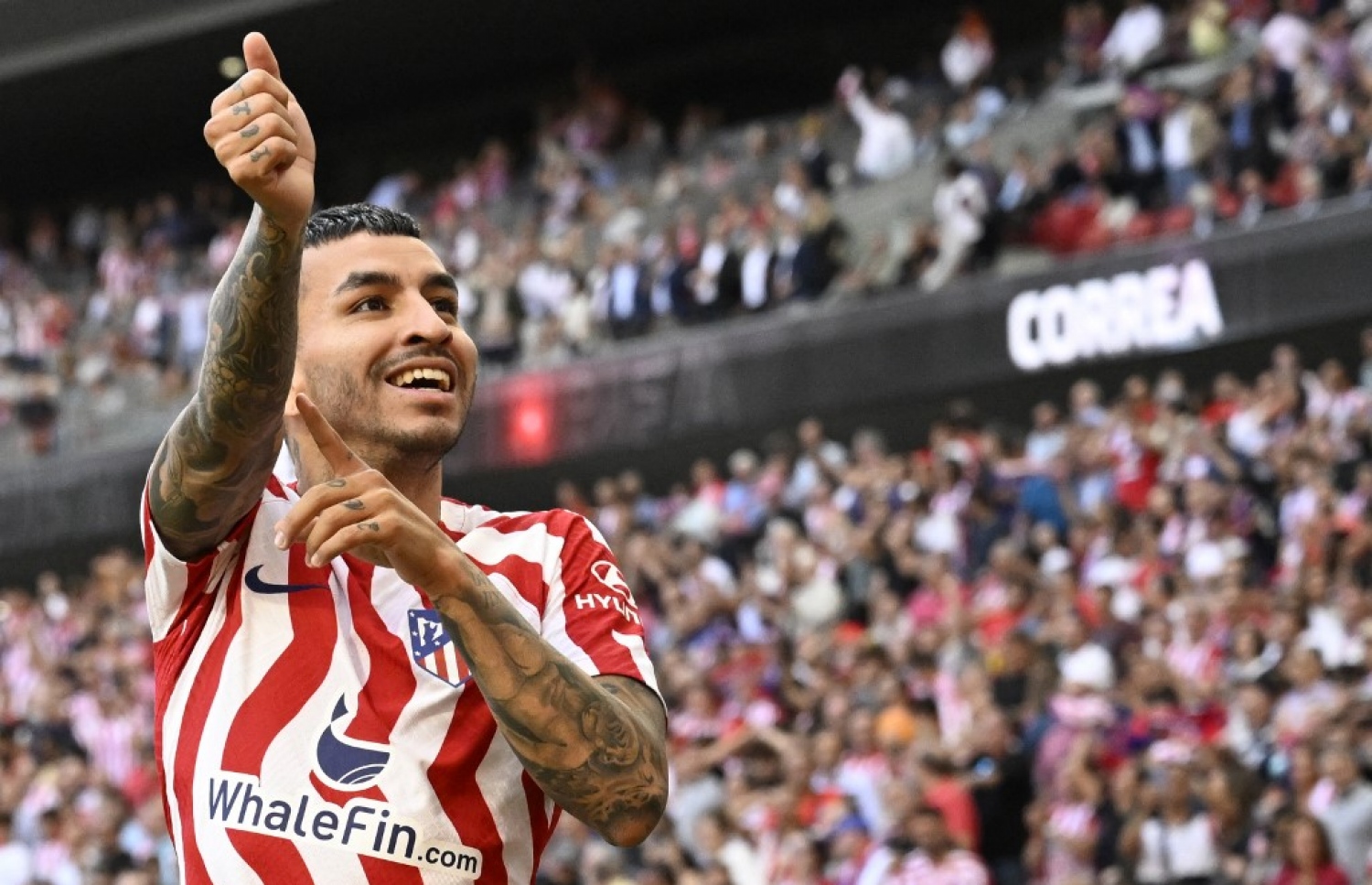 އެތުލެޓިކޯ މެޑްރިޑްގެ ކޮރެއާ، ލަނޑެއް ޖެހުމަށް ފަހު.-- ފޮޓޯ: އޭއެފްޕީ