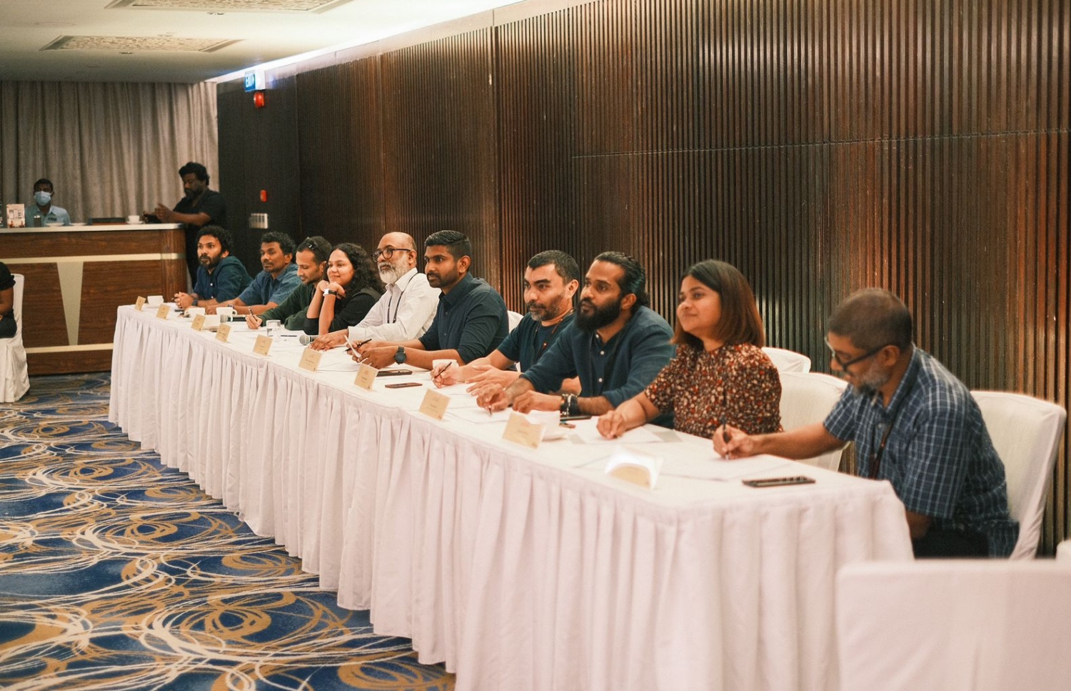 ބީއެމްއެލް ހެކަތޮންގެ ޖަޖުންގެ ޕެނަލް --ފޮޓޯ: ބީއެމްއެލް