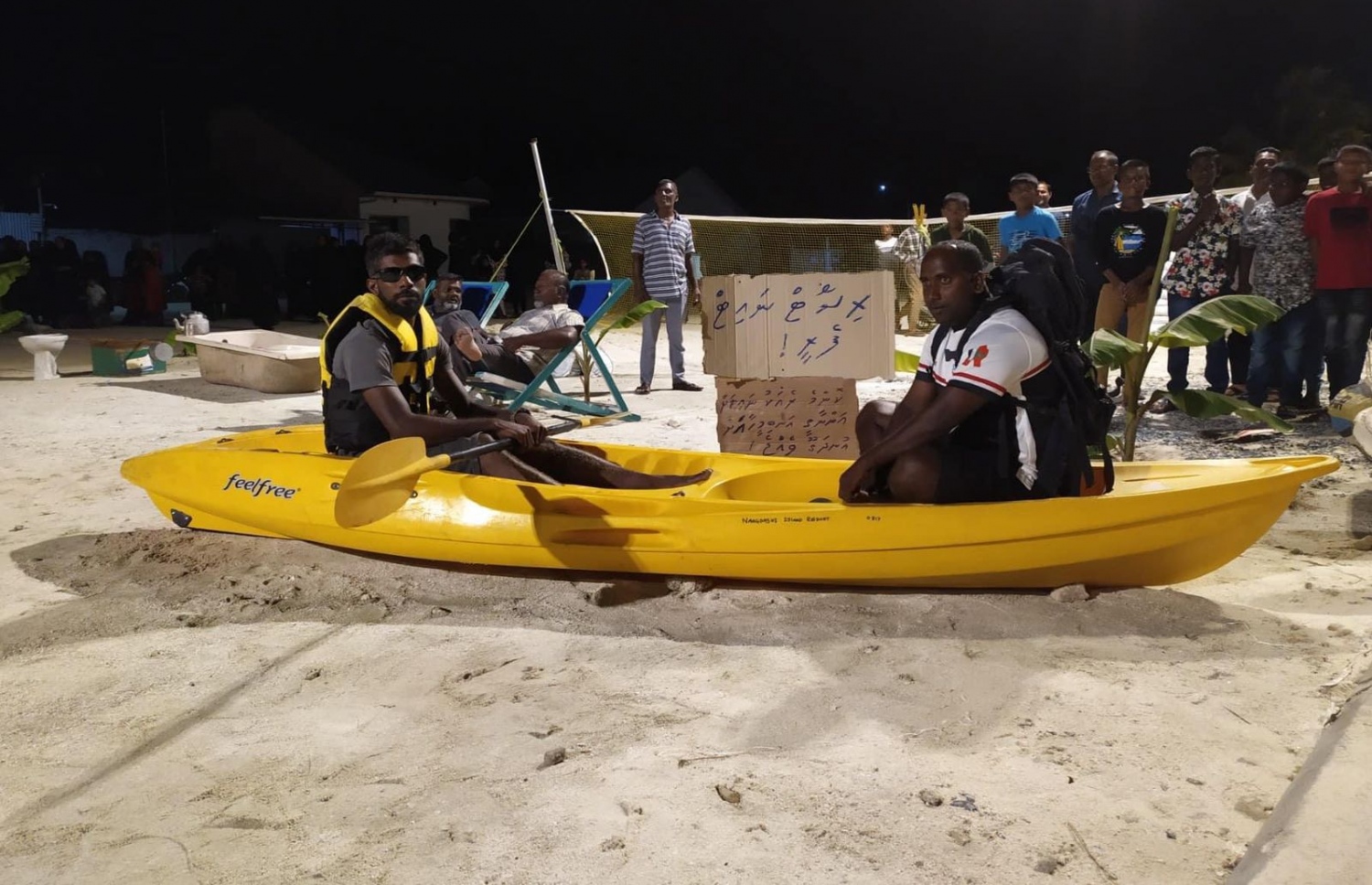 ނެއްލައިދޫން ޓޫރިޒަމް މިނިސްޓަރަށް ކީ މަރުހަބާ-- ފޮޓޯ: ސޯޝަލް މީޑިއާ