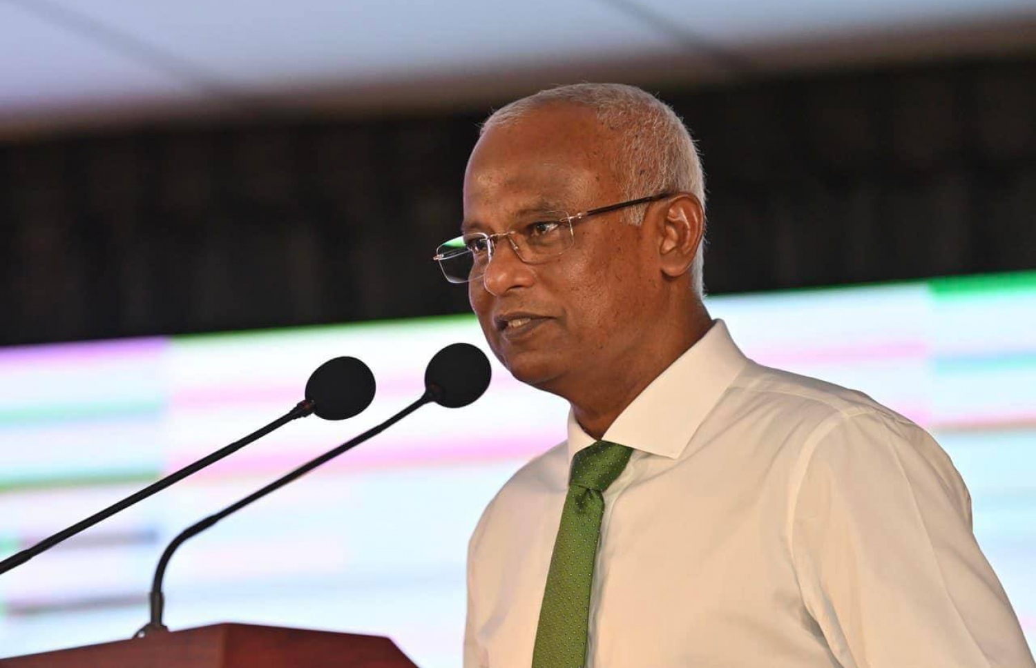 ދިވެހިރާއްޖެ އިސްލާމްވި ދުވަހާ ގުޅުވައިގެން މިރޭ ބޭއްވި ޖަލްސާގައި ރައީސް އިބްރާހިމް މުހައްމަދު ސޯލިހު ވާހަކަފުޅު ދައްކަވަނީ --