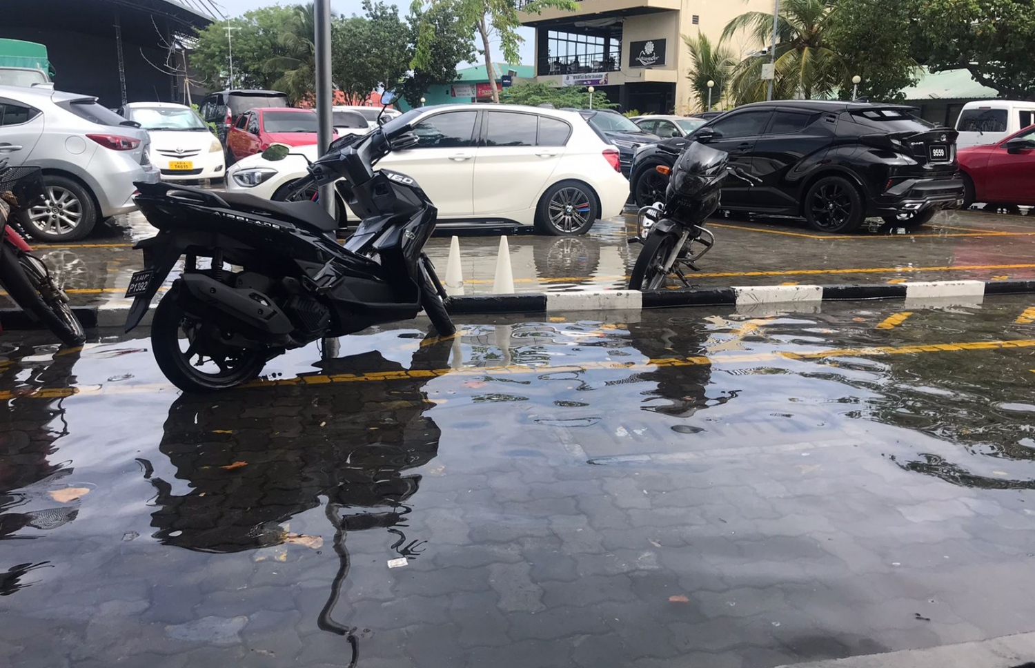 މާލެ ކާނިވާ ސަރަހައްދަށް އުދަ އަރައިފައި.