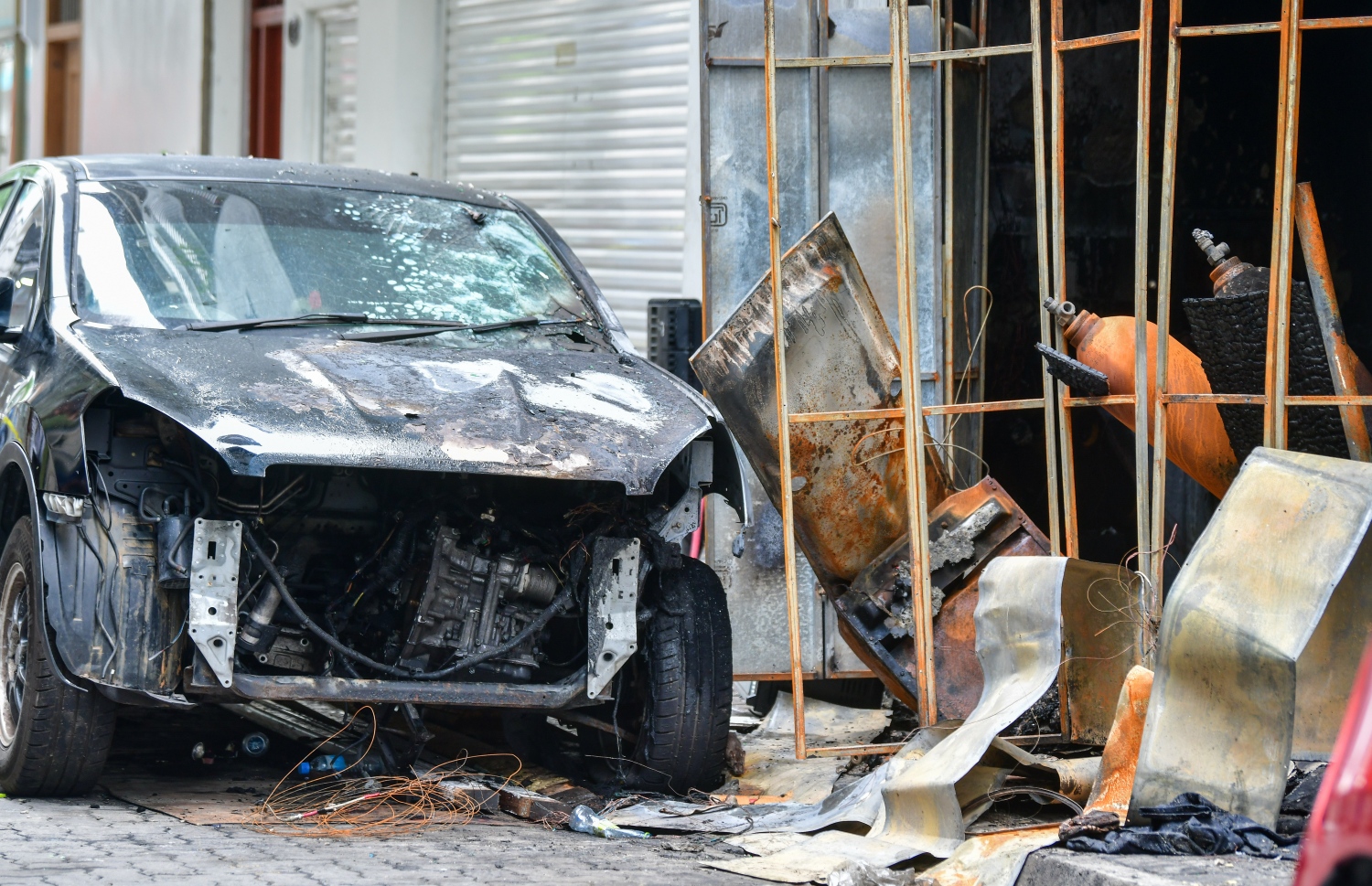 އަލިފާނުގެ ހާދިސާ ހިނގި ގަރާޖު -- ފޮޓޯ: ފަޔާޒް މޫސާ | މިހާރު