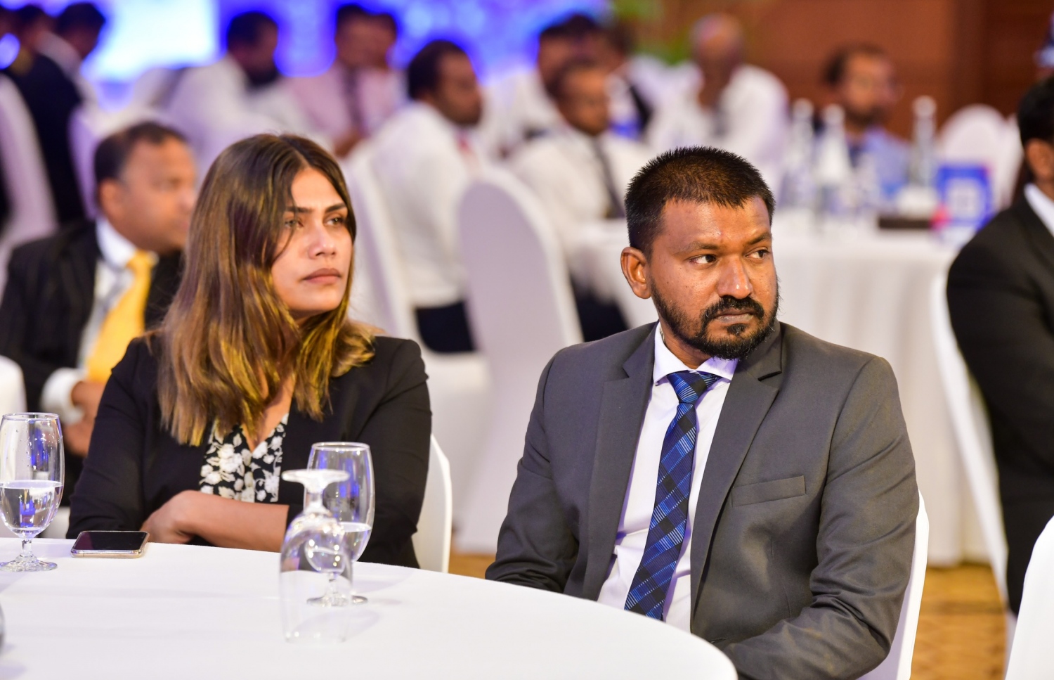 މާލެ: ނޮވެމްބަރު 16، 2022: ޕެންޝަން އޮފީހުން ފެށި "މޯލްޑިވްސް ފައިނޭންސް ފޯރަމް"ގައި ރާއްޖޭގެ ފައިނޭންސް ދާއިރާގެ ބައެއް ފަރާތްތަކުން ބައިވެރިވެ ވަނީ.-- ފޮޓޯ: ނިޝާން އަލީ /މިހާރު