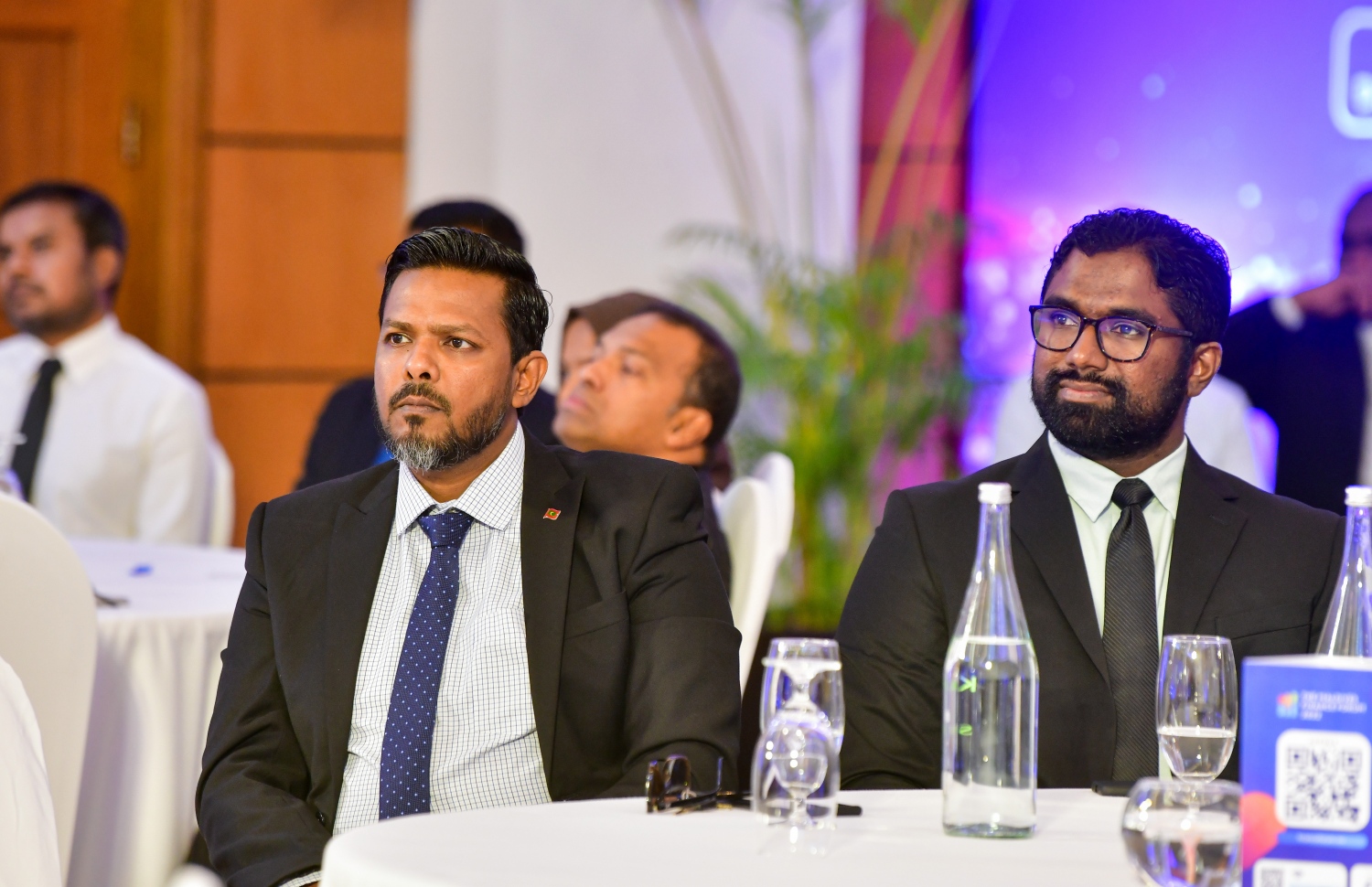 މާލެ: ނޮވެމްބަރު 16، 2022: ޕެންޝަން އޮފީހުން ފެށި "މޯލްޑިވްސް ފައިނޭންސް ފޯރަމް"ގައި ރާއްޖޭގެ ފައިނޭންސް ދާއިރާގެ ބައެއް ފަރާތްތަކުން ބައިވެރިވެ ވަނީ.-- ފޮޓޯ: ނިޝާން އަލީ /މިހާރު