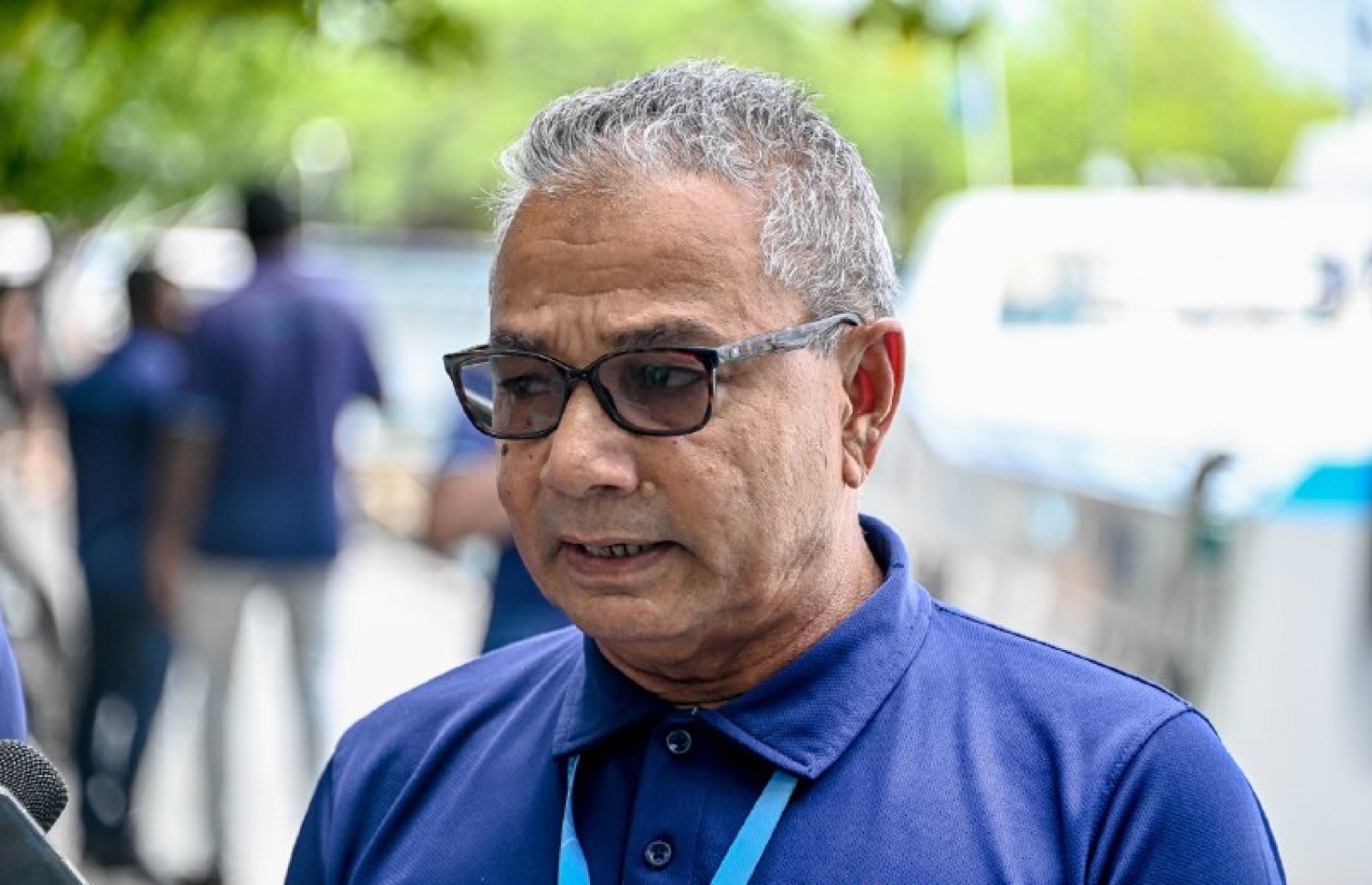 އެމްޓީސީސީގެ ސީއޯއޯ ޝާހިދު މީޑިއާތަކާ ވާހަކަ ދައްކަވަނީ --ފޮޓޯ: ފަޔާޒް މޫސާ | މިހާރު