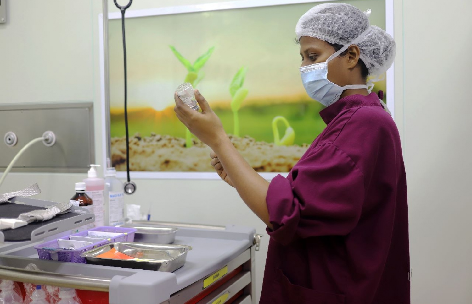 ޕެރިއޮޕަރެޓިވް ނަރުހުންގެ ހަފްތާ އޭޑީކޭގައި ފާހަގަކޮށް، އެ ނަރުހުންގެ މުހިންމު މަސައްކަތްތައް ވަނީ ދައްކާލާފައި. -- ފޮޓޯ: އޭޑީކޭ