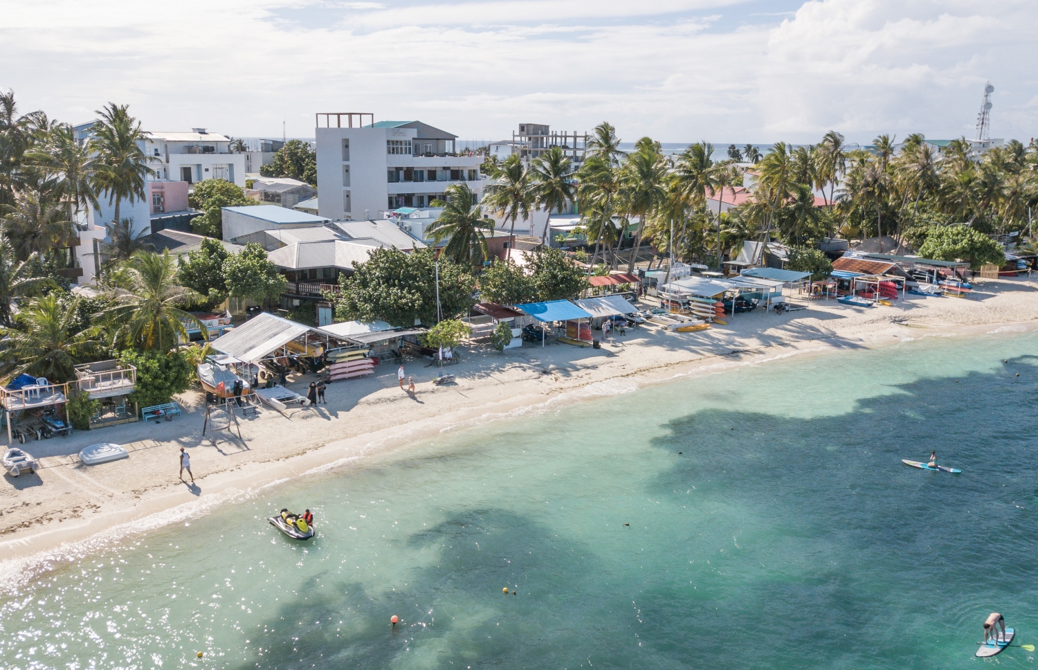 މާފުށީގެ މަތިން ނަގާފައިވާ ފޮޓޯއެއް.- ފޮޓޯ: ނިޝާން އަލީ/ މިހާރު