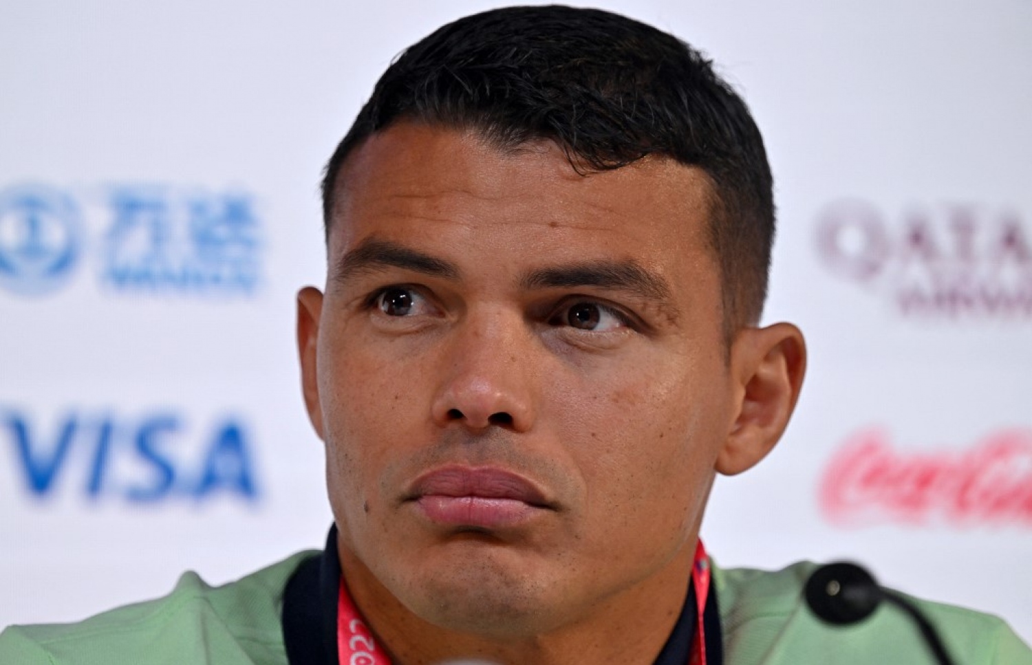 ތިއާގޯ ސިލްވާ، ސާބިއާއާ ދެކޮޅަށް ނުކުތުމުގެ ކުރިން އޮތް ޕްރެސްގައި ވާހަކަ ދައްކަނީ.-- ފޮޓޯ: އޭއެފްޕީ