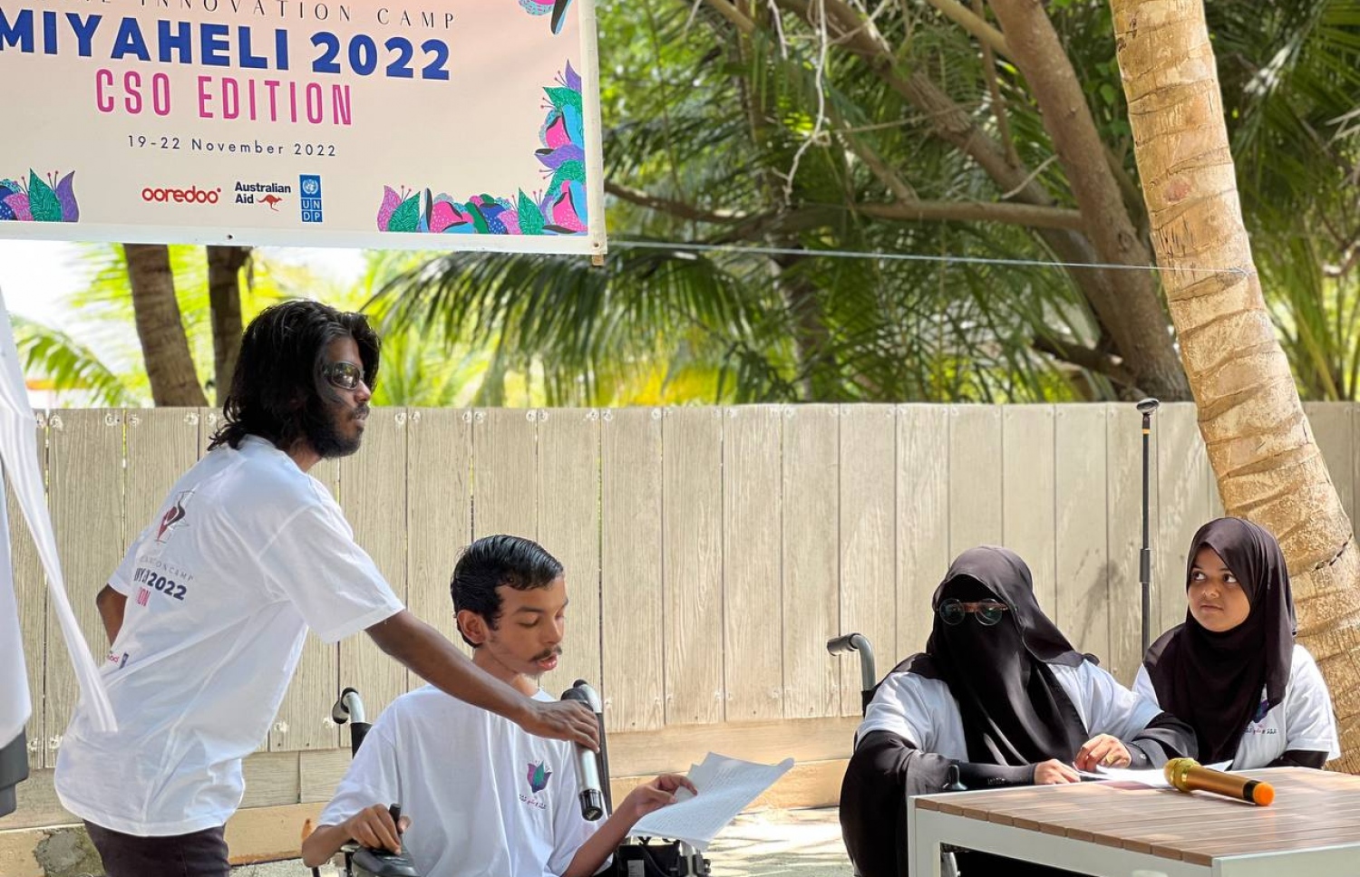 މުހިންމު ގިނަ ހިޔާލުތަކެއް ކޭމްޕުގެ ބައިވެރިން ހުށަހަޅާފައިވޭ. -- ފޮޓޯ: އުރީދޫ