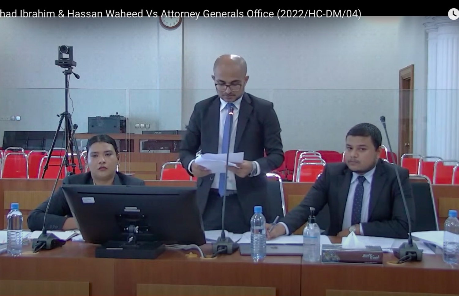 ދައުލަތުގެ ވަކީލުން ހައި ކޯޓުގައި މިއަދު ވާހަކަ ދައްކަނީ