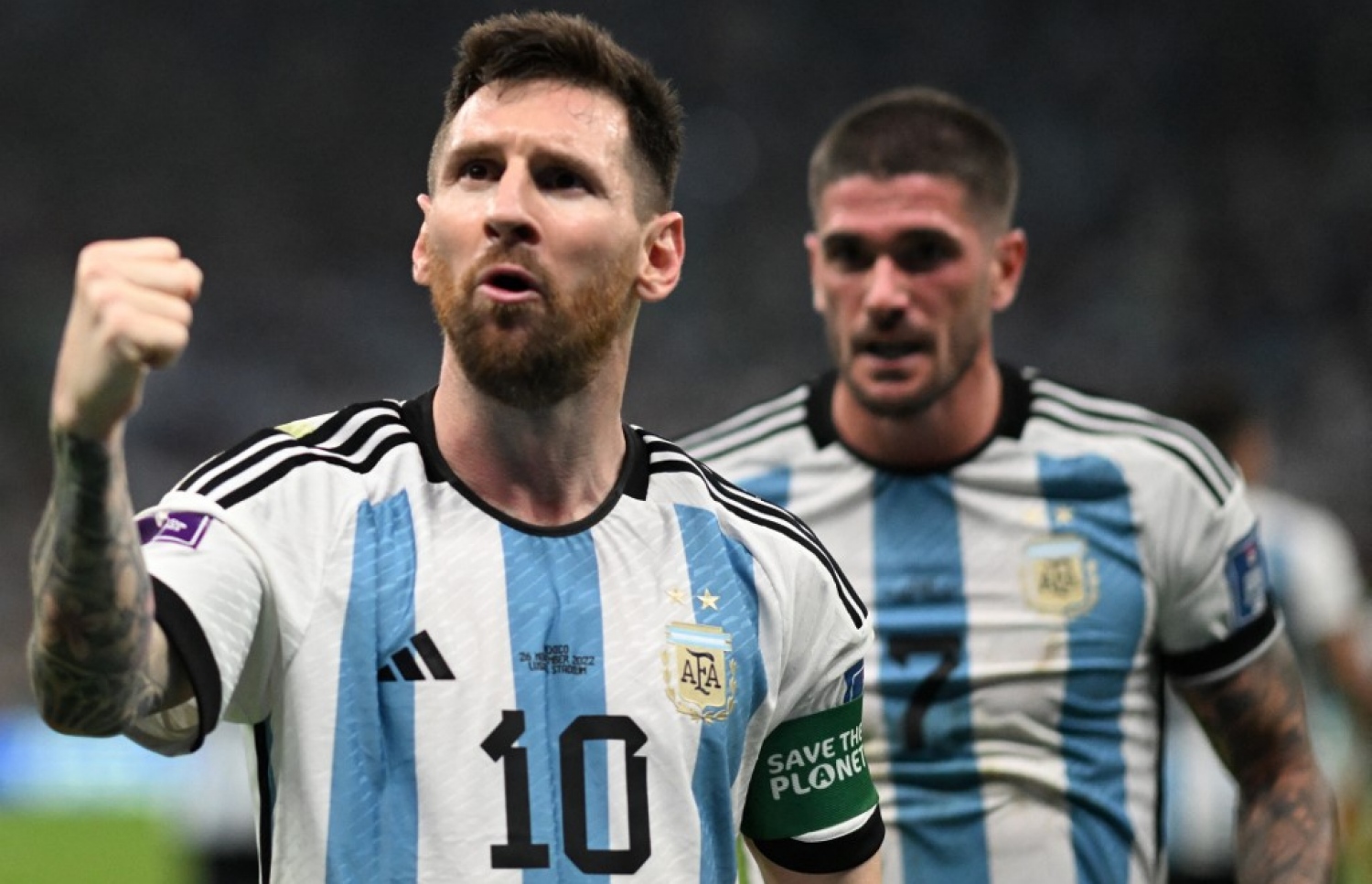 މެކްސިކޯއާ ދެކޮޅަށް ކުޅުނު މެޗު ކާމިޔާބު ކުރުމަށް ފަހު މެސީ. -- ފޮޓޯ: އޭއެފްޕީ