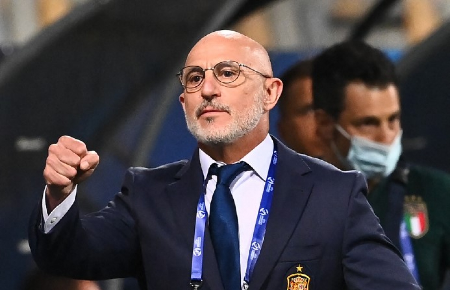 ސްޕެއިން ގައުމީ ޓީމުގެ އާ ކޯޗު ލުއިސް ޑި ލަ ފުއެންޓޭ.-- ފޮޓޯ: އޭއެފްޕީ