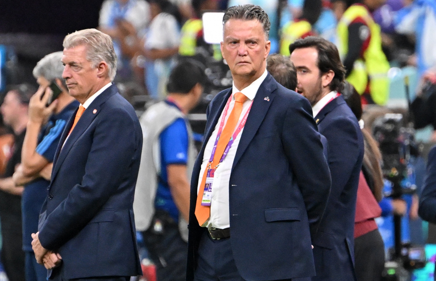 ވެން ހާލް، ވޯލްޑް ކަޕް ކުއާޓާ ފައިނަލް މެޗުގައި.-- ފޮޓޯ: އޭއެފްޕީ