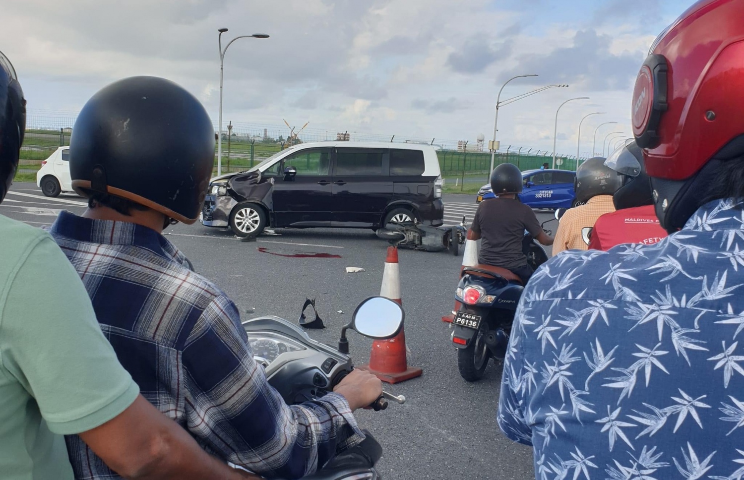 ބްރިޖުގައި މިއަދު މެންދުރު ހިނގި ނުރައްކާތެރި އެކްސިޑެންޓް