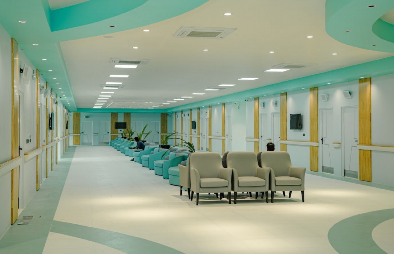 ހދ. ކުޅުދުއްފުށި ރީޖަނަލް ހޮސްޕިޓަލުގައި ހެދި އާ އޯޕީޑީގެ ވެއިޓިން އޭރިއާ-- ފޮޓޯ: ކުޅުދުއްފުށި ރީޖަނަލް ހޮސްޕިޓަލް