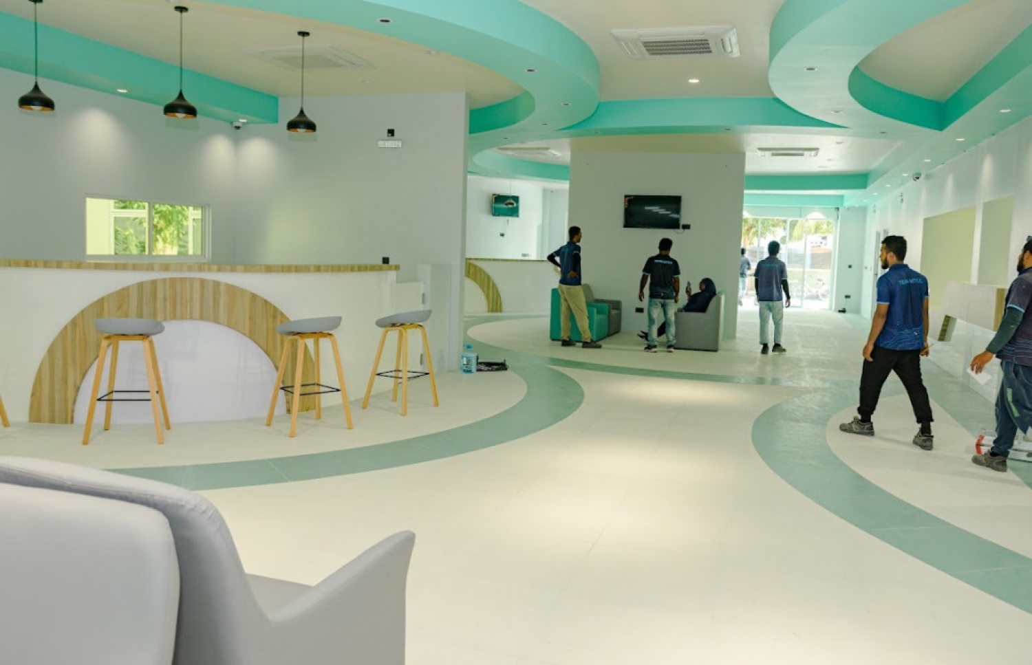 ހދ. ކުޅުދުއްފުށި ރީޖަނަލް ހޮސްޕިޓަލުގައި ހެދި އާ އޯޕީޑީ އިމާރާތުގެ މަސައްކަތް ނިމި، ހުޅުވަން ތައްޔާރުކޮށްފައި -- ފޮޓޯ: ޖައުފަރު އަލީ | ކުޅުދުއްފުށި އޮންލައިން