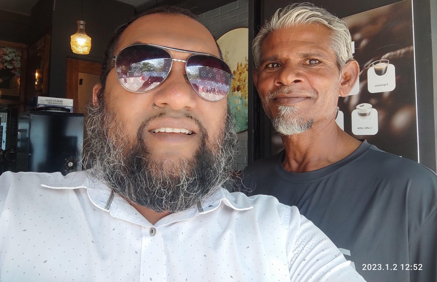 ގެއްލިގެން ހޯދަމުންދާ ކަމަށް ފުލުހުން އާންމުކުރި މީހާ މާލޭގައި ހުއްޓާ އާންމުންގެ މީހަކު ނަގާފައިވާ ފޮޓޯއެއް.