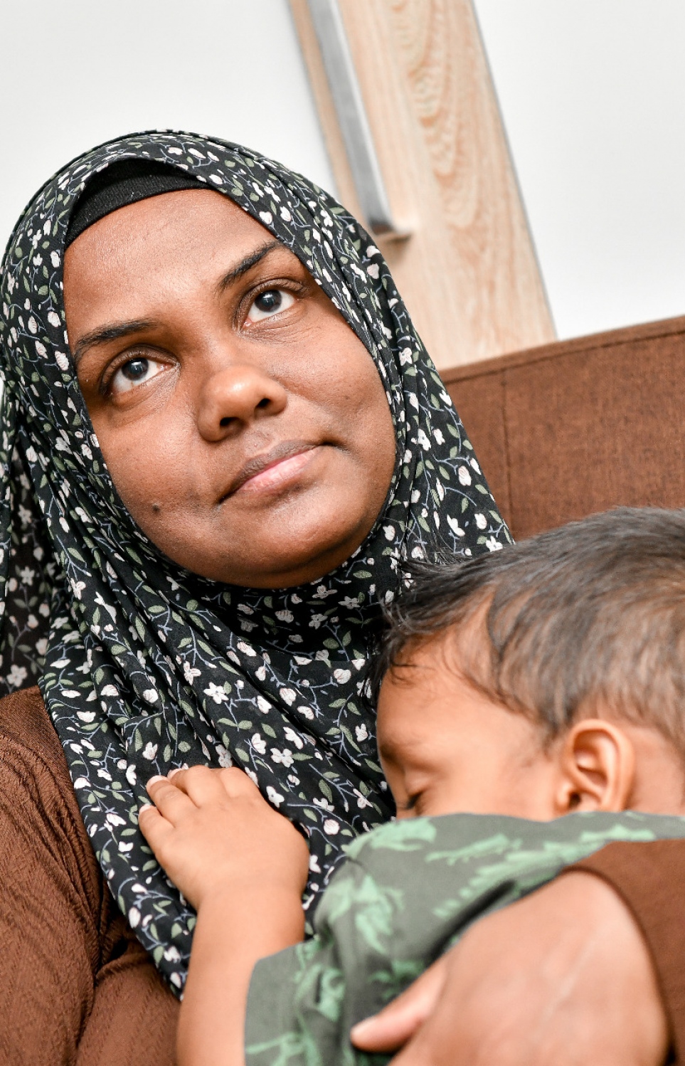 ހަގު ދަރިފުޅާ އެކު އަރޫޝާ "މިހާރު"އާ ވާހަކަ ދައްކަނީ. -- ފޮޓޯ: ނިޝާން އަލީ | މިހާރު