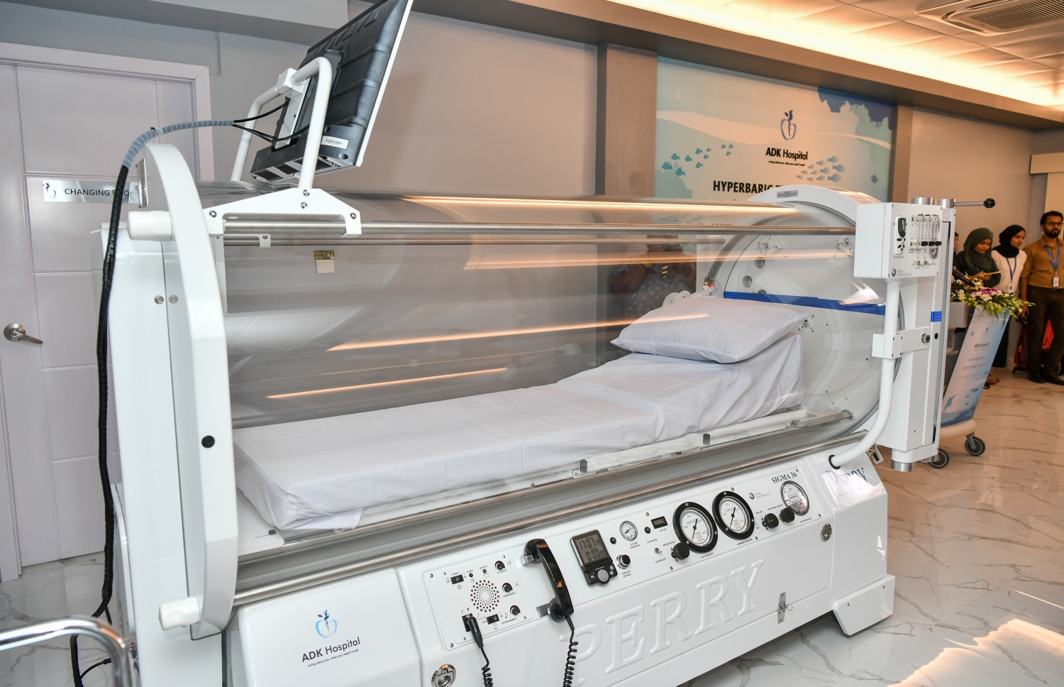 އޭޑީކޭގައި ހުޅުވި ޗެމްބަރު ޔުނިޓު.-- ފޮޓޯ: ނިޝާން އަލީ/ މިހާރު