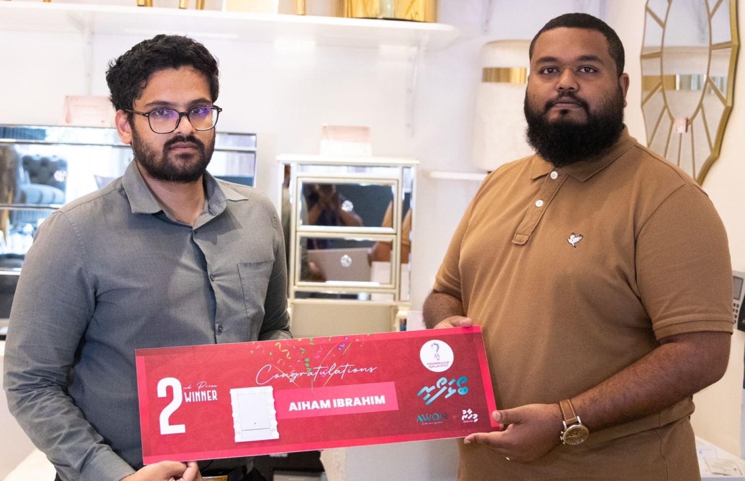 އޭވޮން ގްރޫޕުގައި ސްކޯ ދިމާކޮށްގެން ދެ ވަނަ އަށް ދިޔަ ބައިވެރިޔާ. -- ފޮޓޯ: އޭވޮން