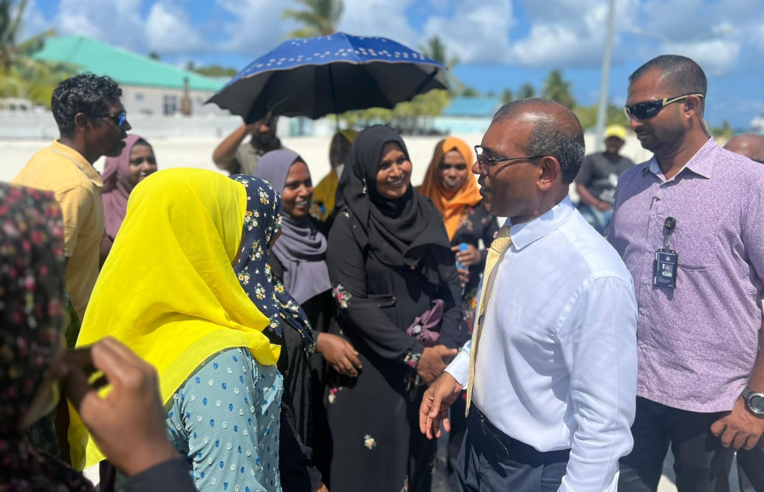 ނަޝީދުގެ ކެމްޕޭންގައި ހުވަދޫގައި: ގއ. އަދި ގދ. އަތޮޅުގައި ތިން ދުވަހު މަޑުކުރައްވާނެ.