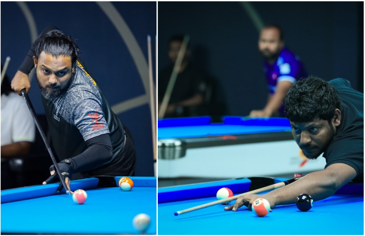 ހުސެއިން ފަޔާޒް (ކ) އަދި އަލީ ފަޔާޒް (ވ)، ދެބެންގެ ކުރިމަތިލުން މިރޭ އޮންނާނެ.-- ފޮޓޯ: އޭއެފްޕީ