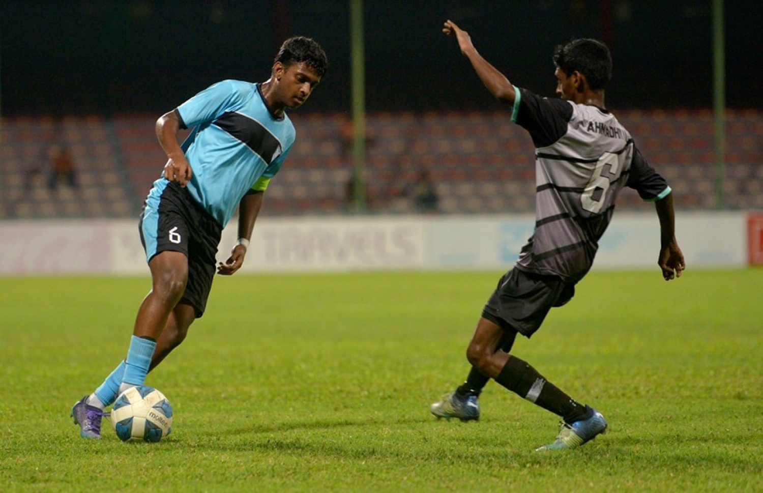 އަކްމަލް (ވ) އިންޓަ ސްކޫލް މުބާރާތުގައި ކުޅެނީ.