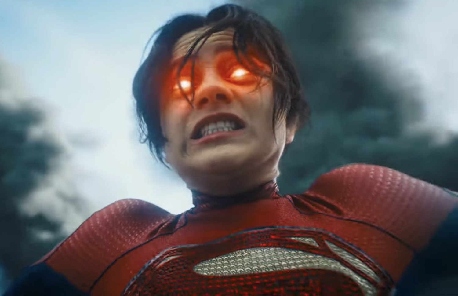 ޓްރެއިލާގެ ސްނެޕް ޝޮޓެއް: "ދަ ފްލޭޝް" ފިލްމުގައި ސުޕަގާލް "ހީޓް ވިޝަން" ބޭނުންކުރަނީ