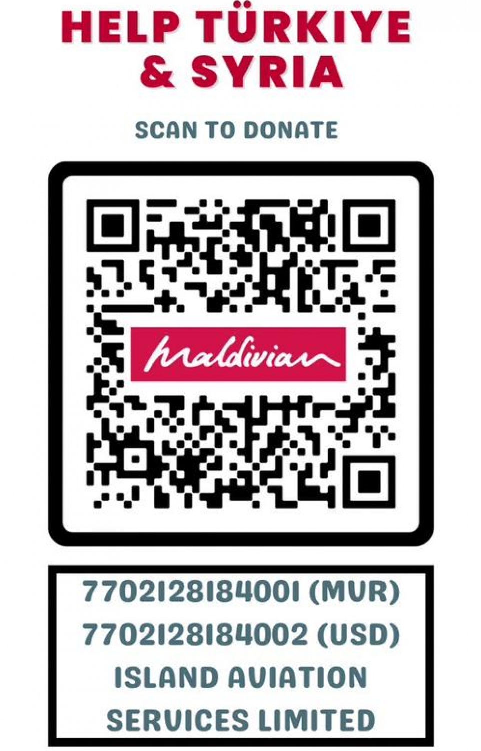 އައިލެންޑް އޭވިއޭޝަންގެ ފަންޑަށް ފައިސާގެ އެހީ ފޮނުވާނެ ގޮތް--ފޮޓޯ:އައިލެންޑް އޭވިއޭޝަން