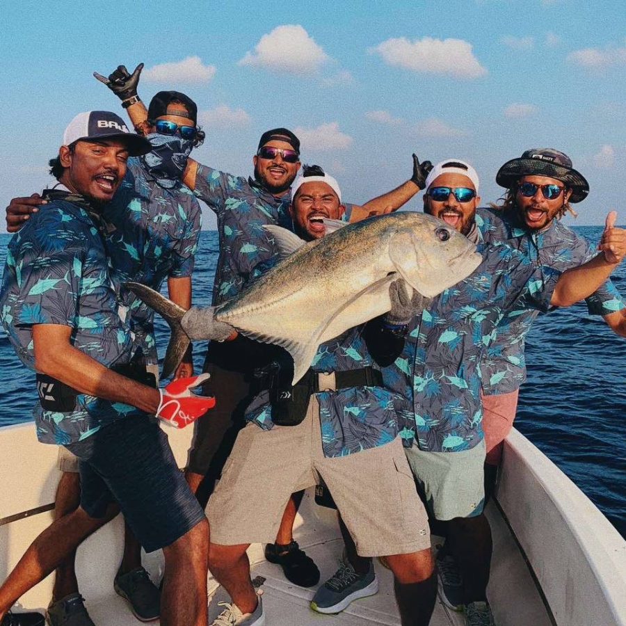 މުބާރާތުގެ ޗެމްޕިއަން ޓީމް. -- ފޮޓޯ: ސޮނީ ފިޝިން