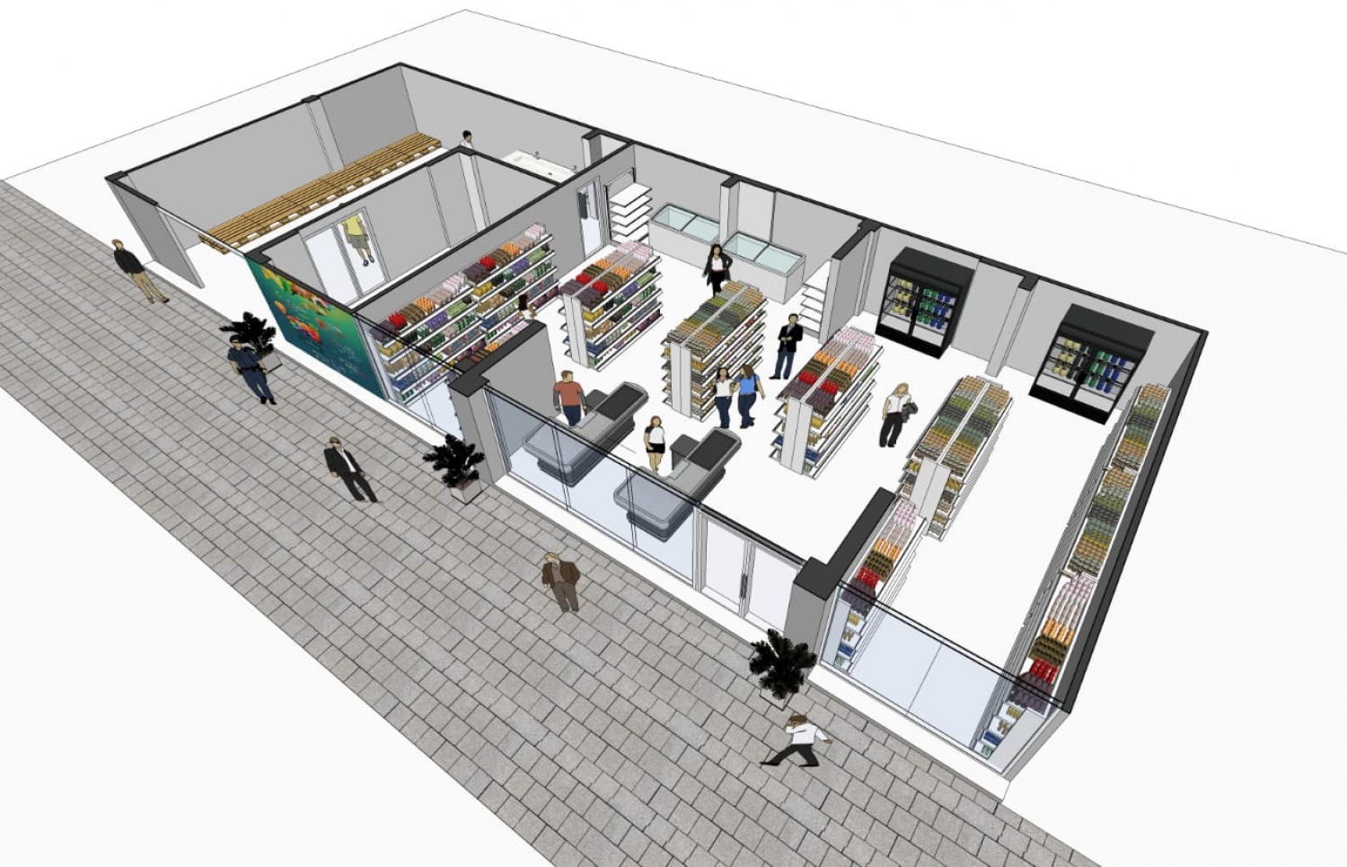 އެ ފިހާރައިގެ އެތެރެ ހުންނާނެ ގޮތުގެ ކުރެހުމެއް. -- ފޮޓޯ: އެސްޓީއޯ