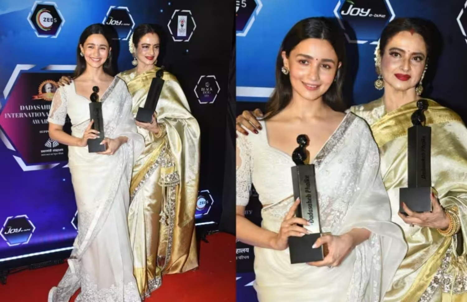 އެންމެ މޮޅު އެކްޓްރެސްގެ އެވޯޑު ހޯދި އާލިއާ އަދި "އައުޓްސްޓޭންޑިން ކޮންޓްރިބިއުޝަން އިން ދަ ފިލްމް އިންޑަސްޓްރީ" އެވޯޑު ހޯދި، ވެޓަރަން އެކްޓްރެސް ރޭކާ